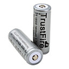TrustFire Protected Rechargeable Batteries with PCB -Gray (2-Pack)