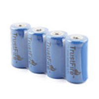 TrustFire TR 10340 Li-ion Rechargeable Battery 3.7V 880mAh Blue