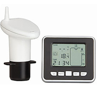 TS-FT002 Ultrasonic Water Tank Level Meter Liquid Depth Level Meter Sensor with Temperature Display Water Level Gauge Time Alarm miniinthebox