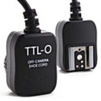 TTL Off-Camera Sync Remote Cord for Olympus FL-50 and FL-20 (Black)