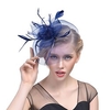 Tulle / Feather Fascinators with 1 Piece Wedding / Special Occasion / Horse Race Headpiece miniinthebox
