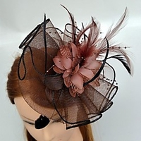 Tulle / Feather Kentucky Derby Hat / Fascinators / Headwear with Floral 1pc Wedding / Special Occasion / Horse Race Headpiece miniinthebox