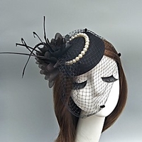 Tulle Kentucky Derby Hat / Fascinators / Hats with Feather 1 Event / Party / Tea Party / Horse Race Headpiece