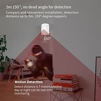 Tuya Smart Human Movement Infrared Alarm Sensor ZigBee Human Movement Detection Multi-scene Linkage miniinthebox