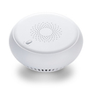 Tuya Smart Zigbee Smoke Detector Smart Fire Alarm Progressive Sound Photoelectric Smoke Sensor Work With Tuya Zigbee Hub