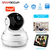 Tuya WIFI HD 1080P Home Security IP Camera Two Way Audio Wireless Mini Camera 1MP Night Vision CCTV WiFi Camera Baby Monitor