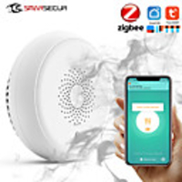 Tuya Zigbee Smoke Detector fire alarm Smoke Sensor Highly Sensitive fire alarm system