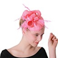 Tweed Fascinators with Bowknot 1 Piece Wedding / Party / Evening Headpiece