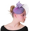 Tweed Fascinators with Bowknot 1 Piece Wedding / Party / Evening Headpiece