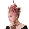 Tweed Fascinators with Bowknot 1 Piece Wedding / Party / Evening Headpiece