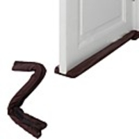Twin Door Draft Dodger Guard Stopper Energy Saving Protector Dustproof Doorstop Home