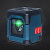 Two line level green light high precision mini infrared cross automatic line throwing instrument home decoration