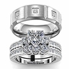 two rings his hers couples rings women