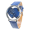 Two Sweet Hearts Fashion Girl Women Wrist Watch Sapphire Watchband Sapphire Dial 9729