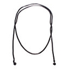 Two-tone Chain Crystal Long Necklace