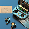 TWS Headset Digtal Display Earphone Ture Wireless Stereo Headset with Mic Sports Waterproof Headphones