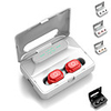 TWS True Wireless Earbuds Bluetooth5.0 Stereo with Microphone with Volume Control Auto Pairing for Sport Fitness