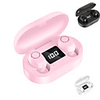 TWS True Wireless Earbuds Bluetooth5.0 Stereo with Microphone with Volume Control Auto Pairing for Sport Fitness