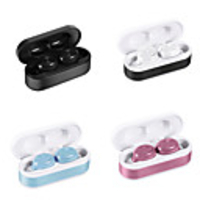 TWS True Wireless Earbuds Bluetooth5.0 Stereo with Microphone with Volume Control Auto Pairing for Sport Fitness