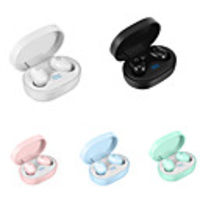 TWS True Wireless Earbuds Bluetooth5.0 Stereo with Microphone with Volume Control Auto Pairing for Sport Fitness