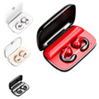 TWS True Wireless Earbuds Bluetooth5.0 Stereo with Microphone with Volume Control Auto Pairing for Sport Fitness