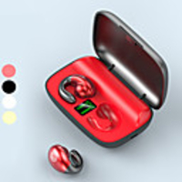 TWS True Wireless Earbuds Bluetooth5.0 Stereo with Microphone with Volume Control Auto Pairing for Sport Fitness