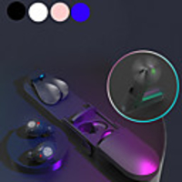 TWS True Wireless Earbuds Bluetooth5.0 Stereo with Microphone with Volume Control Auto Pairing for Sport Fitness