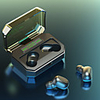 TWS True Wireless Earbuds Bluetooth5.0 Stereo with Microphone with Volume Control for Sport Fitness