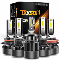 TXVSO8 2PCS H7 LED Mini Car Headlight Bulbs H1 LED H4 H11 15000LM Headlamps Kits 9005 HB3 9006 HB4 9012 Auto 12V 24V LED Lamps miniinthebox
