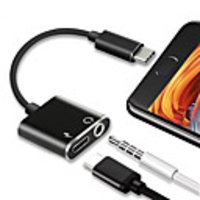 Type-C Adapter 2.4 A 0.2m(0.65Ft) 1 to 2 TPE USB Cable Adapter For Samsung / Huawei