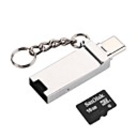 Type-C Adapter All-In-1 / 1 to 2 Zinc Alloy USB Cable Adapter For Samsung / Huawei / LG