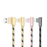 Type-C Cable 0.2m(0.65Ft) Gold Plated / Quick Charge Aluminum USB Cable Adapter For Samsung / Huawei / Xiaomi