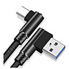 Type-C Cable 1.0m(3Ft) Braided Nylon USB Cable Adapter For Samsung / Huawei