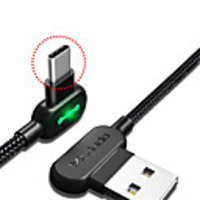 Type-C Cable 1.8m(6Ft) Braided / Quick Charge Nylon USB Cable Adapter For Huawei