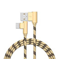 Type-C Cable 1m-1.99m / 3ft-6ft Quick Charge Aluminum / Nylon USB Cable Adapter For Samsung / Huawei / LG