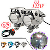 U5 12v Motorcycle Light Led Driving Headlight Fog Light Auxiliary Lamp For Yamaha Tmax 500 Tmax500 T Max 500 Tmax 530 2001-2019