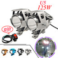 U5 12v Motorcycle Light Led Driving Headlight Fog Light Auxiliary Lamp For Yamaha Tmax 500 Tmax500 T Max 500 Tmax 530 2001-2019