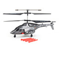 U810 R/C Fire Missile Infrared Remote Control Helicopter for iPhone / iPod / iPad / Android