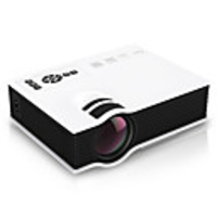 UC68 Portable LED Projector 1000 Lumens 80 110 ANSI HD 1080P Full HD Video Projector Beamer for Home Cinema