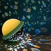 UFO Shaped Moon Star Starry Sky LED Projector Light Children Bedroom Night Lamp Christmas Gift