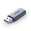 Ugreen - 2 In 1 Sound Card Usb Audio Interface External 3.5mm Audio Adapter Sound Card For Laptop Ps4 Headphone Usb Sound Card
