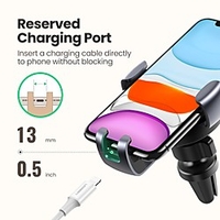 UGREEN Phone Holder Stand Mount Car Car Holder Adjustable Silicone Aluminum Alloy Phone Accessory iPhone 12 11 Pro Xs Xs Max Xr X 8 Samsung Glaxy S21 S20 Note20 miniinthebox