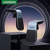 UGREEN Phone Holder Stand Mount Car Car Holder Buckle Type Magnetic Phone Holder Silicone Aluminum Alloy ABS Phone Accessory iPhone 12 11 Pro Xs Xs Max Xr X 8 Samsung Glaxy S21 S20 Note20 miniinthebox
