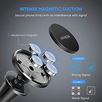 UGREEN Phone Holder Stand Mount Car Car Holder Buckle Type Silicone Aluminum Alloy Phone Accessory iPhone 12 11 Pro Xs Xs Max Xr X 8 Samsung Glaxy S21 S20 Note20 miniinthebox