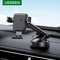 UGREEN Phone Holder Stand Mount Car Car Holder Cupula Type Gravity Type Adjustable Aluminum Alloy ABS Phone Accessory iPhone 12 11 Pro Xs Xs Max Xr X 8 Samsung Glaxy S21 S20 Note20 miniinthebox
