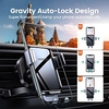 UGREEN Phone Holder Stand Mount Car Car Holder Gravity Type Adjustable Silicone Aluminum Alloy Phone Accessory iPhone 12 11 Pro Xs Xs Max Xr X 8 Samsung Glaxy S21 S20 Note20 miniinthebox
