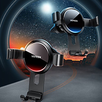 UGREEN Phone Holder Stand Mount Car Car Holder Gravity Type Silicone ABS Phone Accessory iPhone 12 11 Pro Xs Xs Max Xr X 8 Samsung Glaxy S21 S20 Note20 miniinthebox