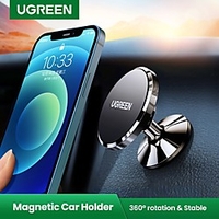 UGREEN Phone Holder Stand Mount Car Car Holder Stickup Type Magnetic Phone Holder Aluminum Alloy Phone Accessory iPhone 12 11 Pro Xs Xs Max Xr X 8 Samsung Glaxy S21 S20 Note20 miniinthebox