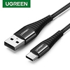 UGREEN USB C Cable High Speed 3 A 1.5m(5Ft) Nylon For Xiaomi HuaweiPhone Accessory miniinthebox