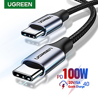 UGREEN USB C Cable High Speed 3 A 2.0m(6.5Ft) 1.5m(5Ft) 1.0m(3Ft) Aluminum Nylon TPE For Xiaomi HuaweiPhone Accessory miniinthebox